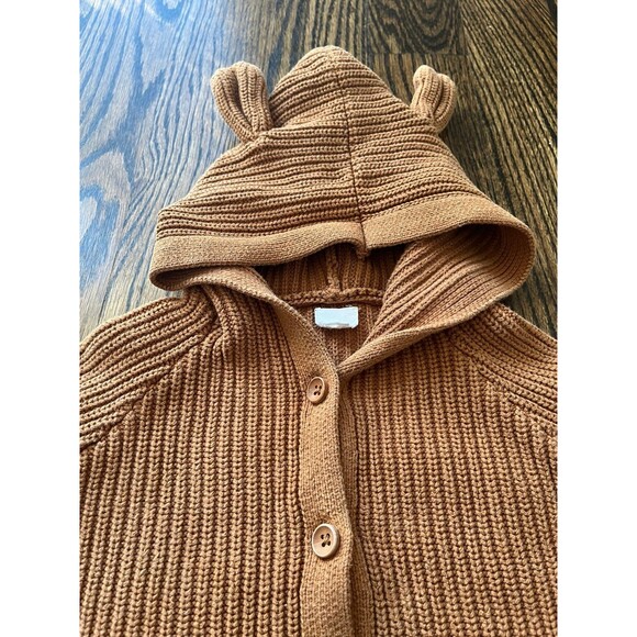 Jamie Kay Bear Cotton Cardigan (3Y) - Picture 4 of 6